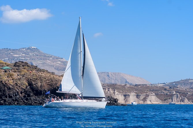 Santorini Private Sunset Sailing Tour With Dinner, Drinks &Transfer Included