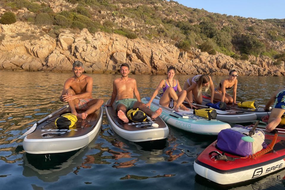 Sardinia: Sup-Paddleboard Tour Sunrise With Lesson and Snacks