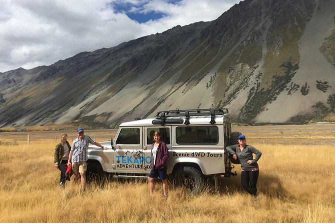 Scenic 4WD Tour Lake Tekapo Backcountry