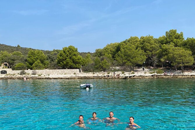 Secret Bays of Trogir Archipelago and Swimming in the Blue Lagoon