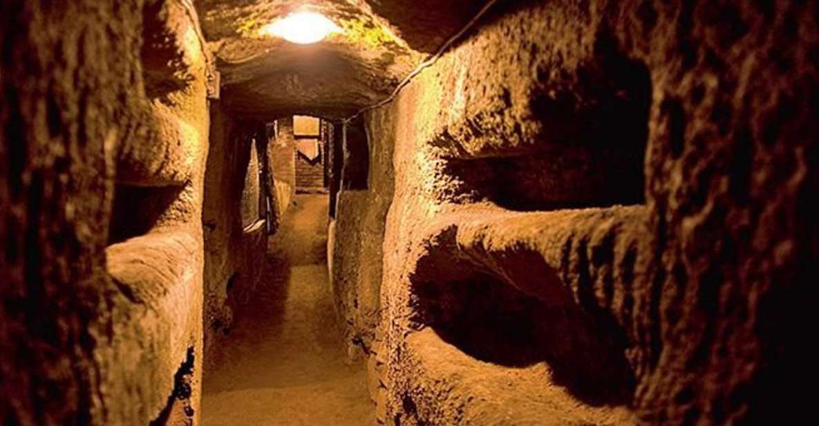 Secrets Below Rome: Tour Catacombs and Ancient Appian Way