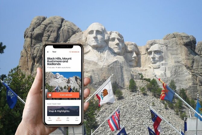 Self-Guided Audio Driving Tour in Black Hills and Mt Rushmore