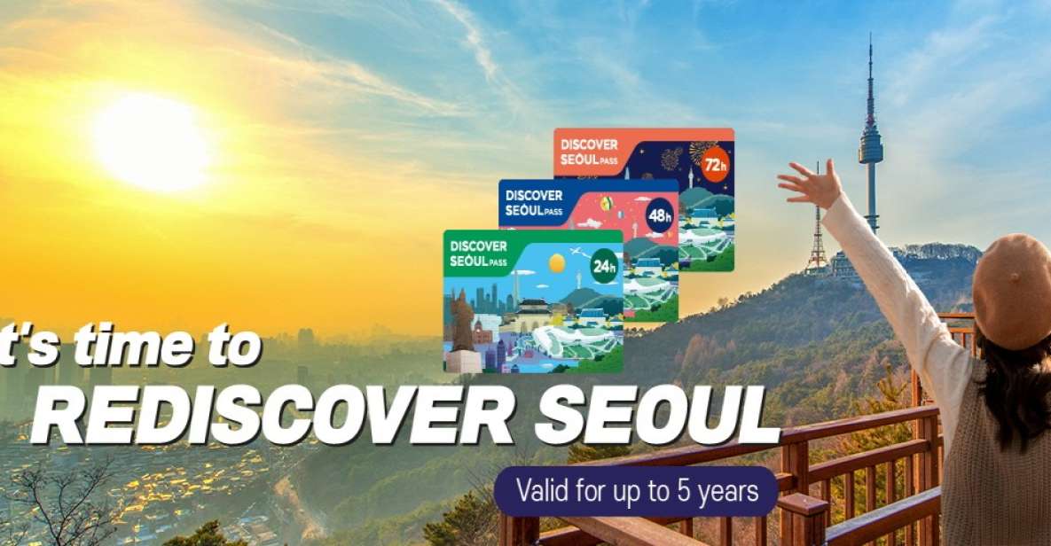 Seoul City Pass & Transportation Card With 100+ Attractions