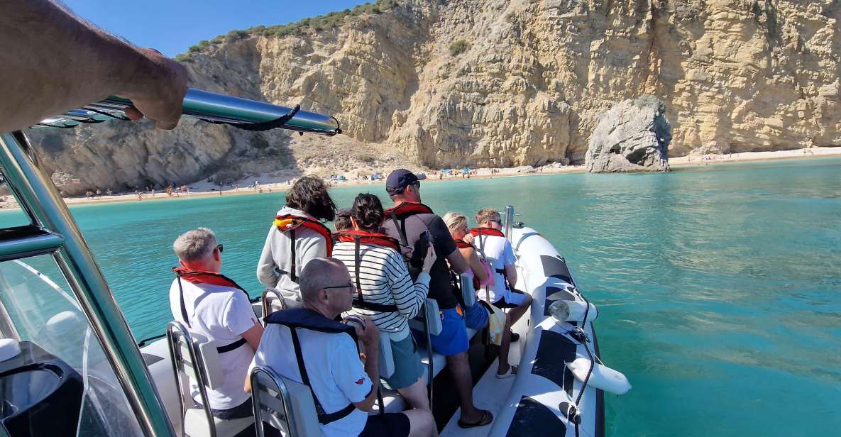 Sesimbra: Wild Beaches and Caves Boat Tour