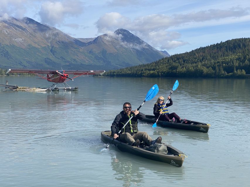 Seward Area Glacial Lake Kayaking Tour 1.5 Hr From Anchorage