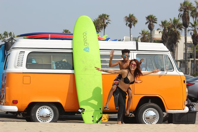 Shared 2 Hour Small Group Surf Lesson in Santa Monica