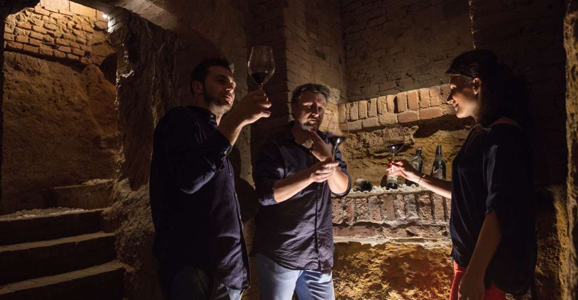 Siena Underground Wine Tasting in a Medieval Cave