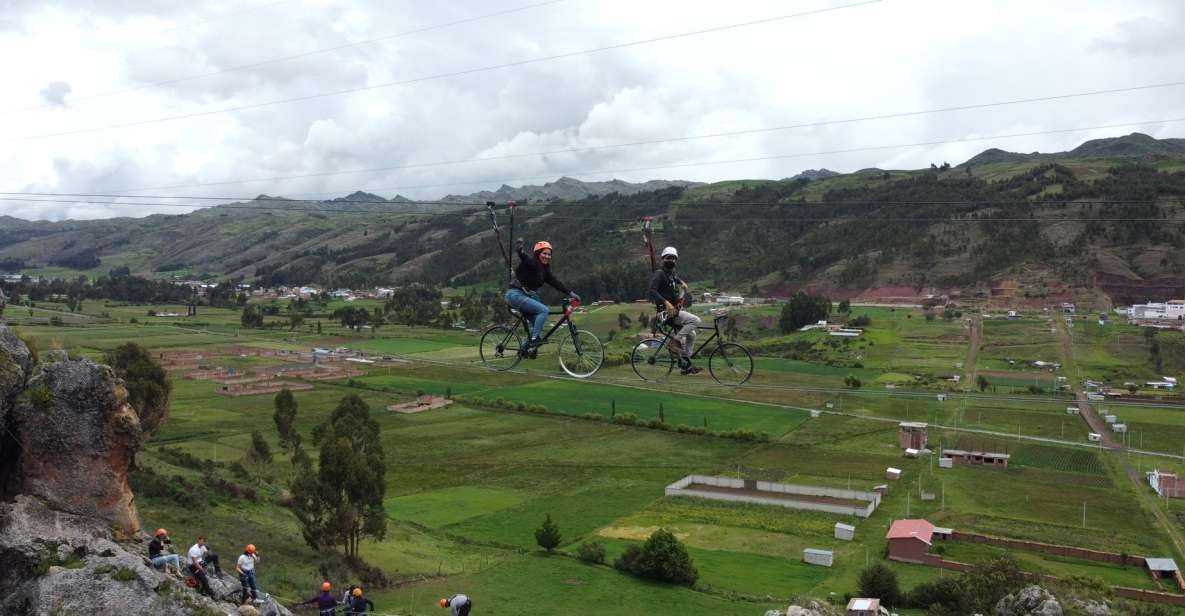 ||Skybike, Climbing and Rappelling in Cachimayo From Cusco||