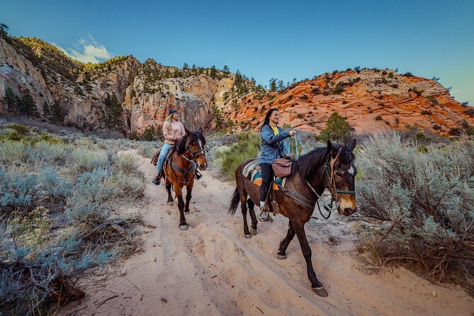 Small-Group East Zion White Mountain Horseback Ride