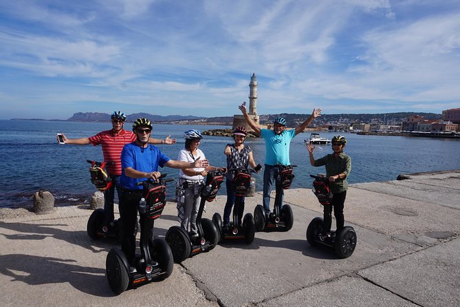 Small-Group Segway Chania Old City and Harbour Combo Tour