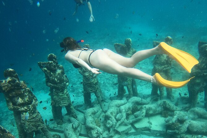 Snorkeling Gili Islands Coral, Turtles & Underwater Statues