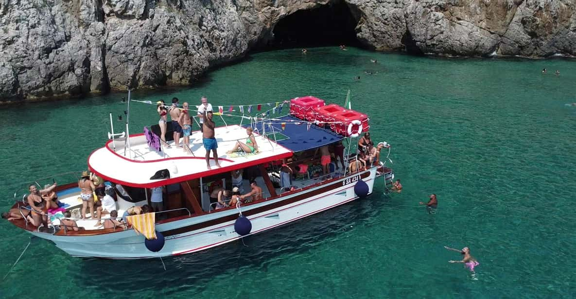 Sperlonga: Boat Cruise to the Blue Grotto With Swimming