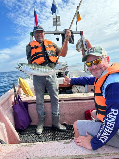 Sport Fishing by Boat & Chilean Empanadas From Valpara