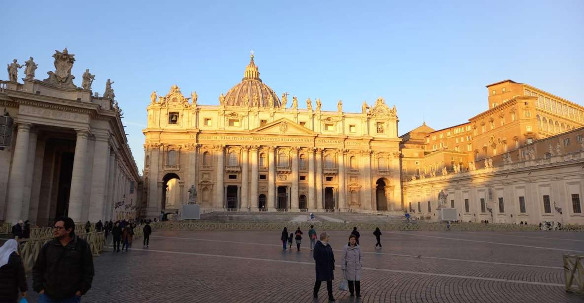 St Peters Basilica Tour With Dome and Crypts - Overview of the Tour