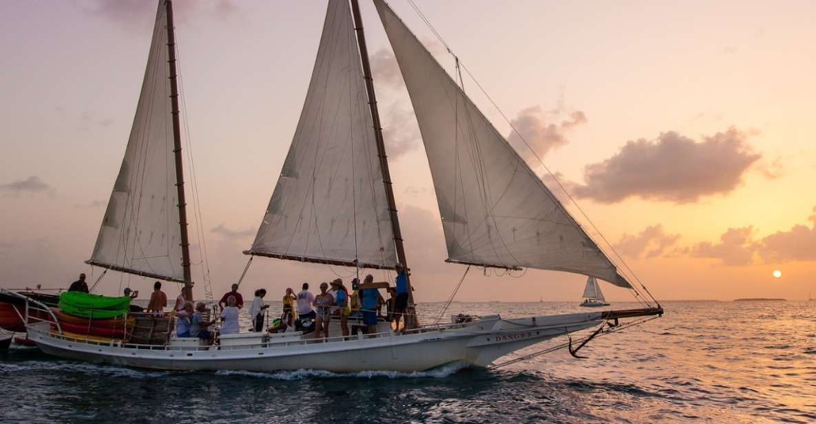 Stock Island Wind & Wine Sunset Sail Aboard Classic Schooner