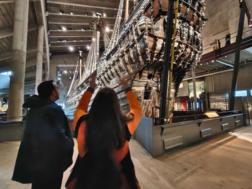 Stockholm: Old Town Walking Tour W/ Vasa Museum & Boat Ride