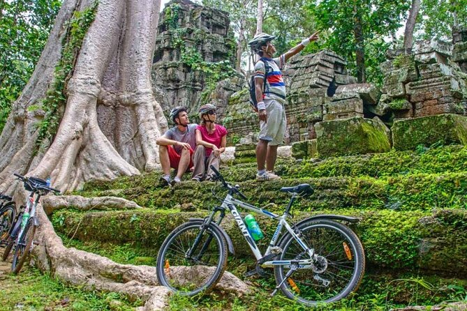 Sunset or Sunrise Bicycle Tour Around Angkor Wat and Nearby Temples - Overview of the Tour