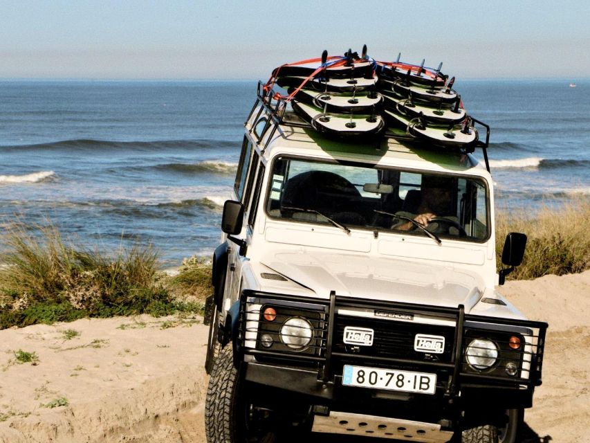 Surf Day at Porto Surf School 3h Surf Lesson With Shuttle