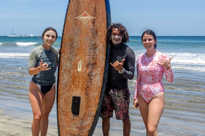 Surf Lessons in Tamarindo Beach With Kevin Our Local Instructor