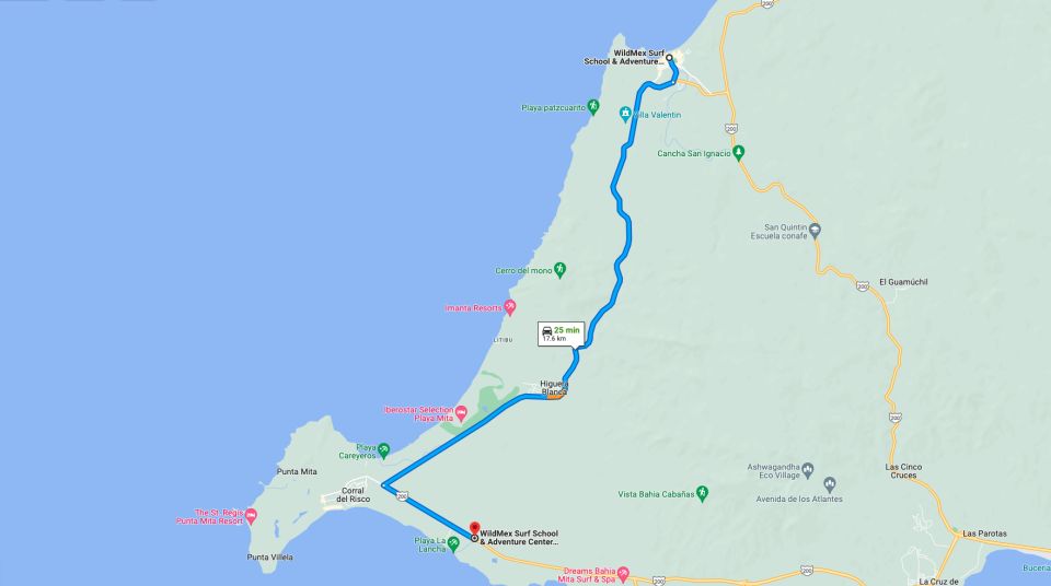 Surf Shuttle Round Trip: Sayulita- La Lancha Beach