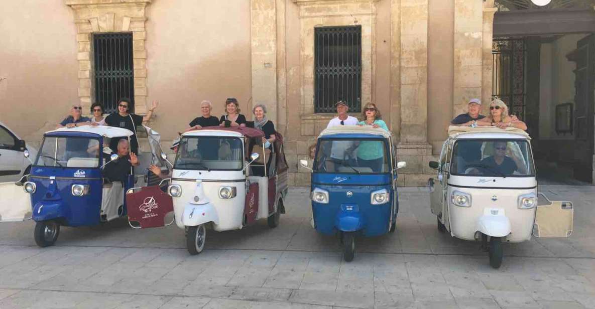 Syracuse: Private Tour of Ortygia on a Tuk Tuk