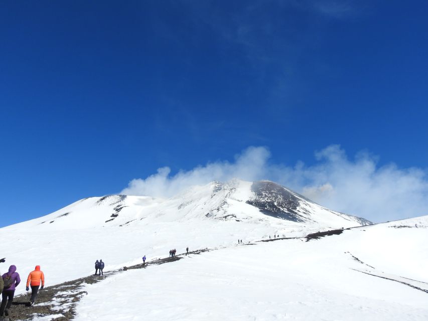 Taormina and Catania: Private Guided Etna Hike by Cable Car