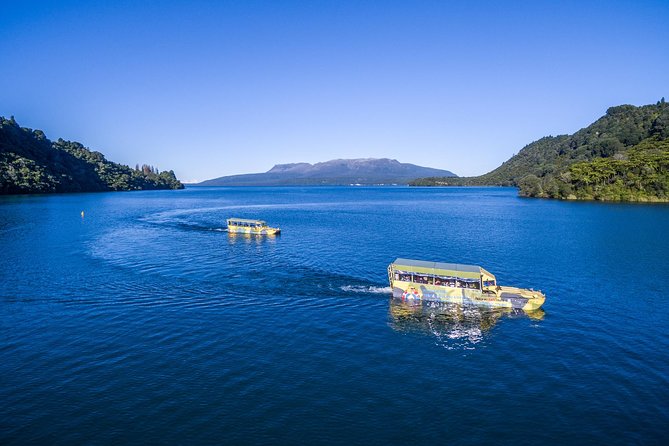 Tarawera and Rotorua Lakes Eco Tour by Boat With Guide