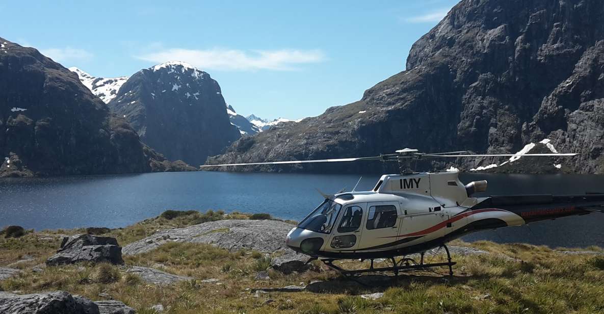 Te Anau: Helicopter Flight Over Sutherland Falls