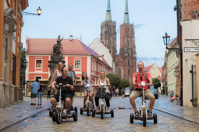 The Grand E-Scooter (3 Wheeler) Tour of Wroclaw – Everyday Tour at 9:30 Am