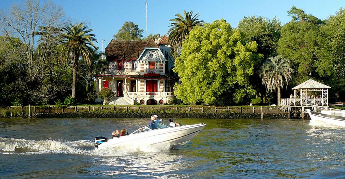 Tigre Full Day Tour With Lunch in Tigre and Return Sailing