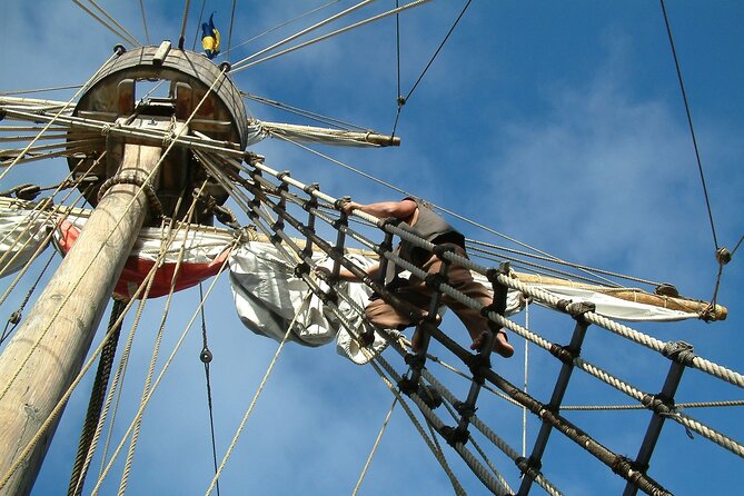 Time Travel on Columbus Replica Flag Ship in Madeira