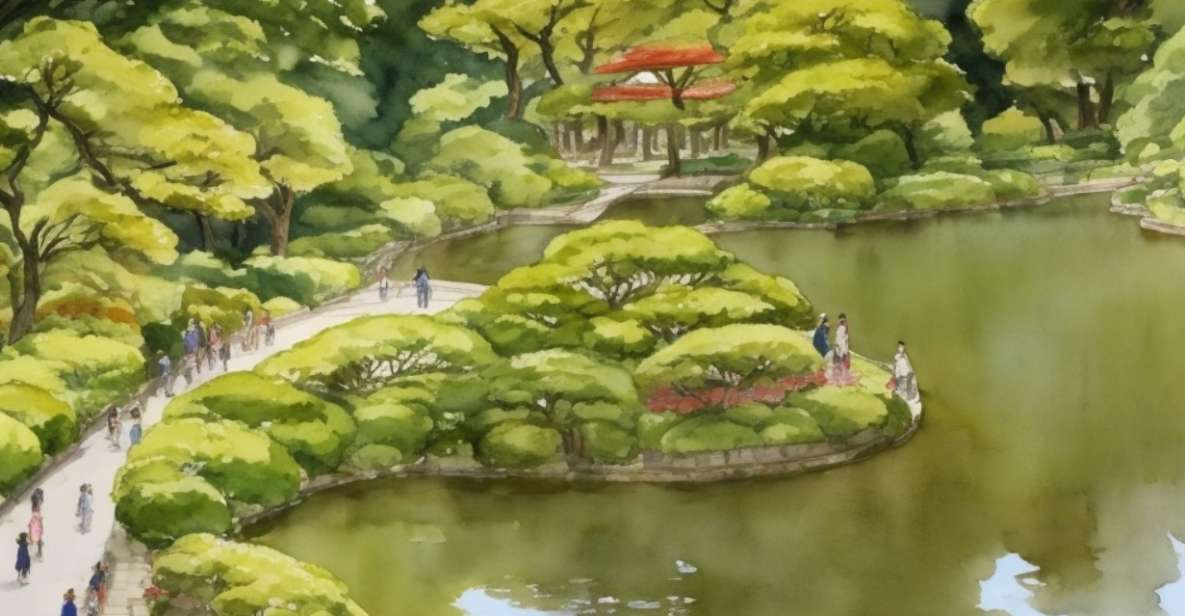 Tokyo: Shinjuku Gyoen National Garden Audio Guide App