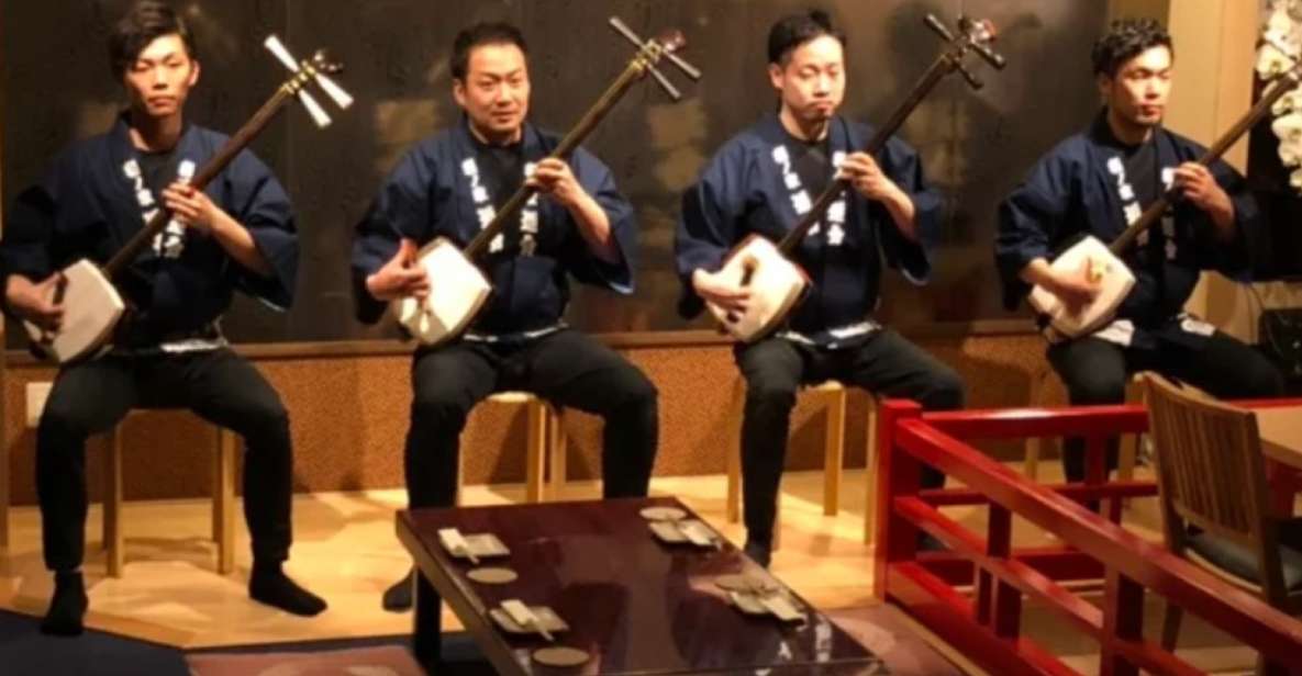 Tokyo: Traditional Asakusa Music Show With Dinner