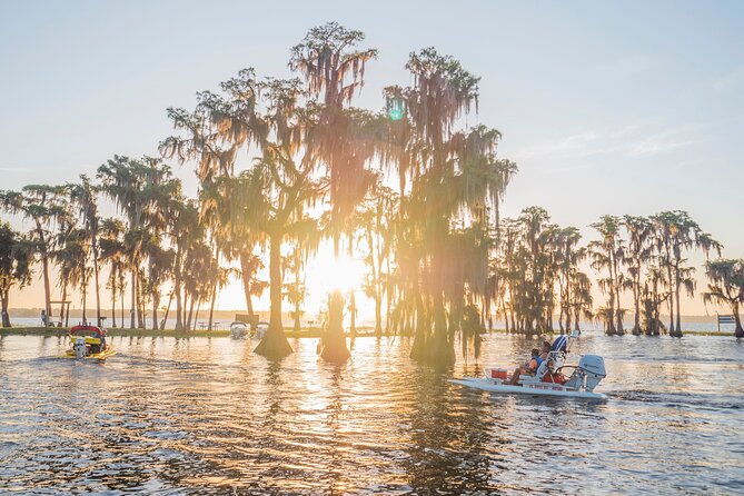 Tour of Lakes Escape by Personal Catamaran