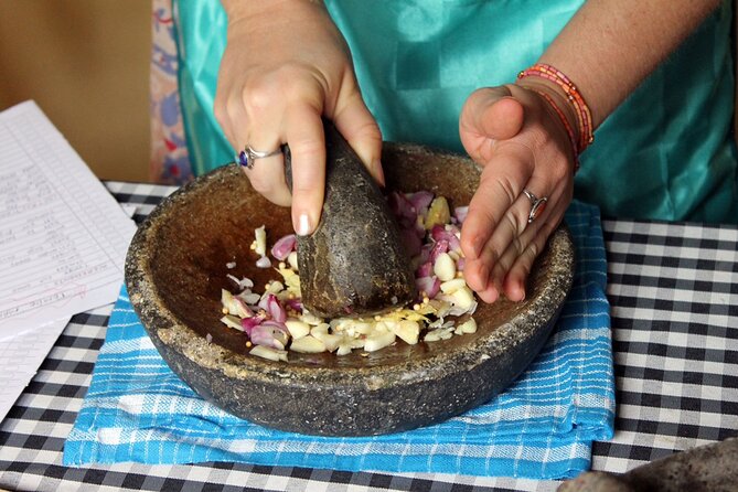 Traditional Balinese Meal in a Multi-Generational Family Compound