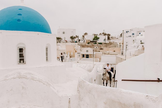 Traditional Greek Village and Caldera Cliff Horse Riding Tour