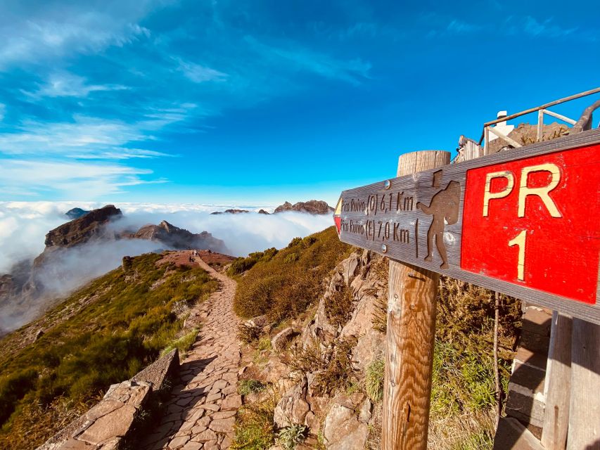 Transfer From Pico Do Areeiro to Achada Do Teixeira