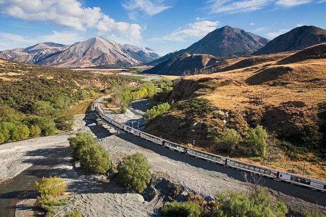 TranzAlpine Train, Arthurs Pass and Castle Hill Day Trip