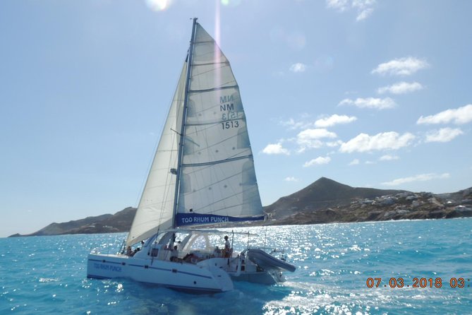 Tropical Catamaran Snorkeling, Sailing And Beach Experience