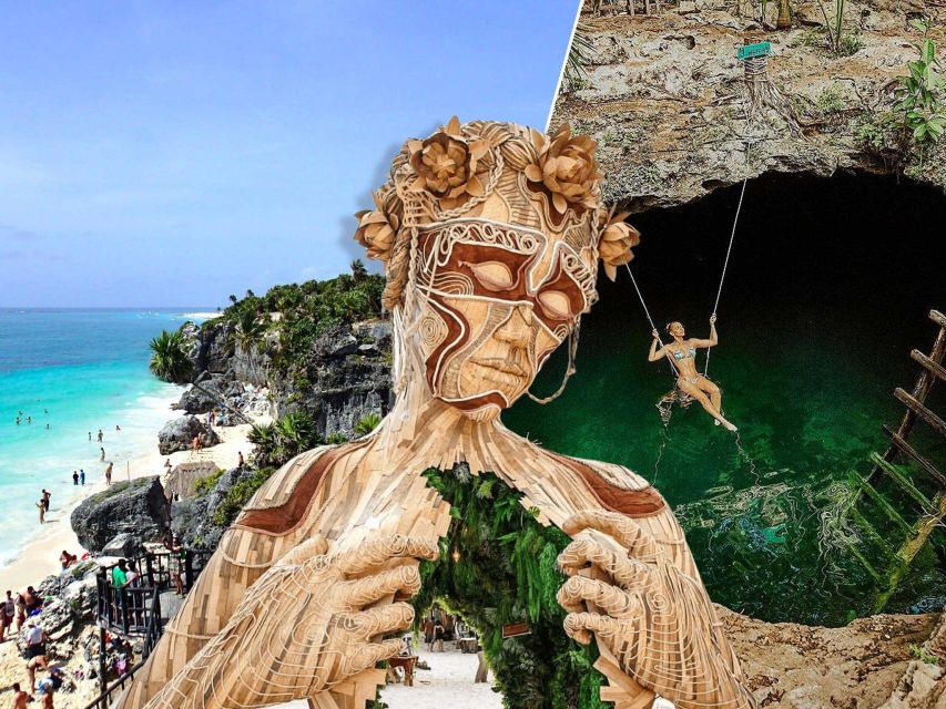 Tulum: Mayan Ruins, Statue Come to the Light, and 4 Cenotes Tour - Tour Overview