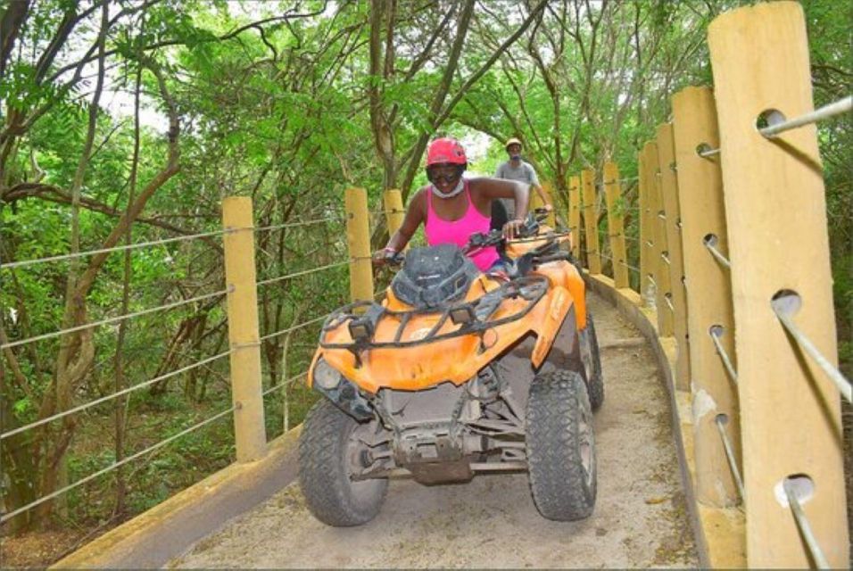 Tulum: Turtle Swim, ATV and Zipline in the Jungle Tour