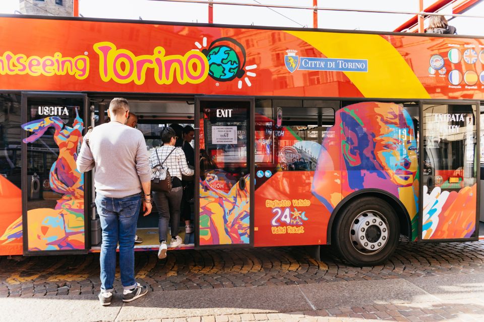 Turin: Hop-On Hop-Off Bus Tour With 24 or 48-Hour Ticket