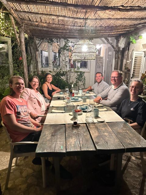 Typical Apulian Dinner in the Garden of an Ancient Trullo