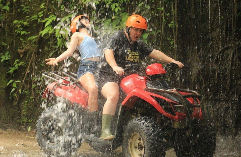 Ubud: Gorilla Cave ATV Quad Bike and Waterfall