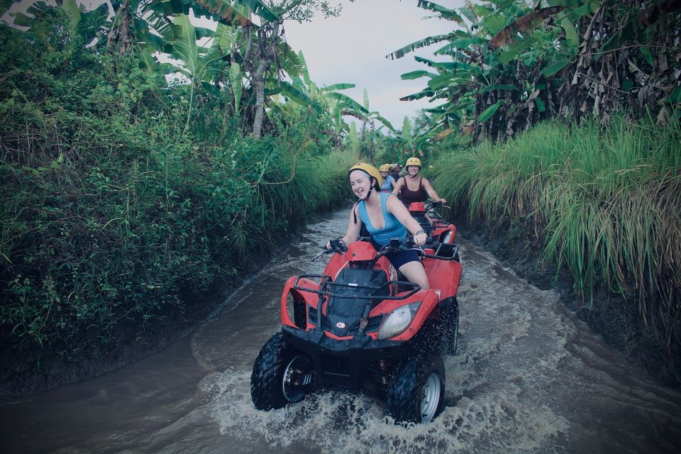 Ubud: Gorilla Face ATV & Batur Natural Hotspring With Lunch