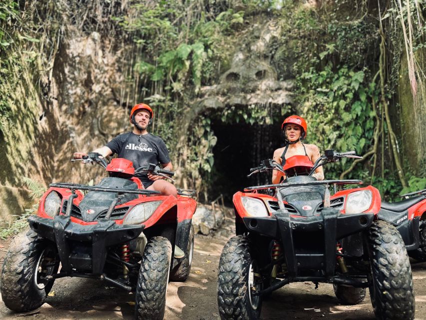 Ubud: Gorilla Face Quad Bike, Jungle Swing, Waterfall & Meal