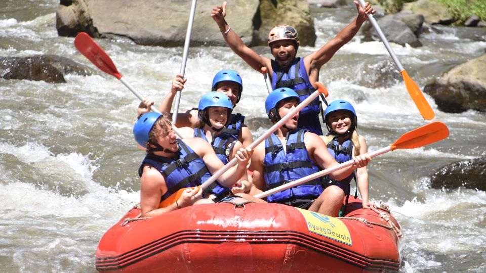 Ubud: Guided White Water Rafting Tour With Lunch