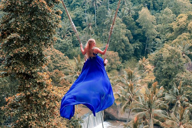 Ubud Jungle Swing, Temple & Waterfall Tour (Private Half Day Tour)