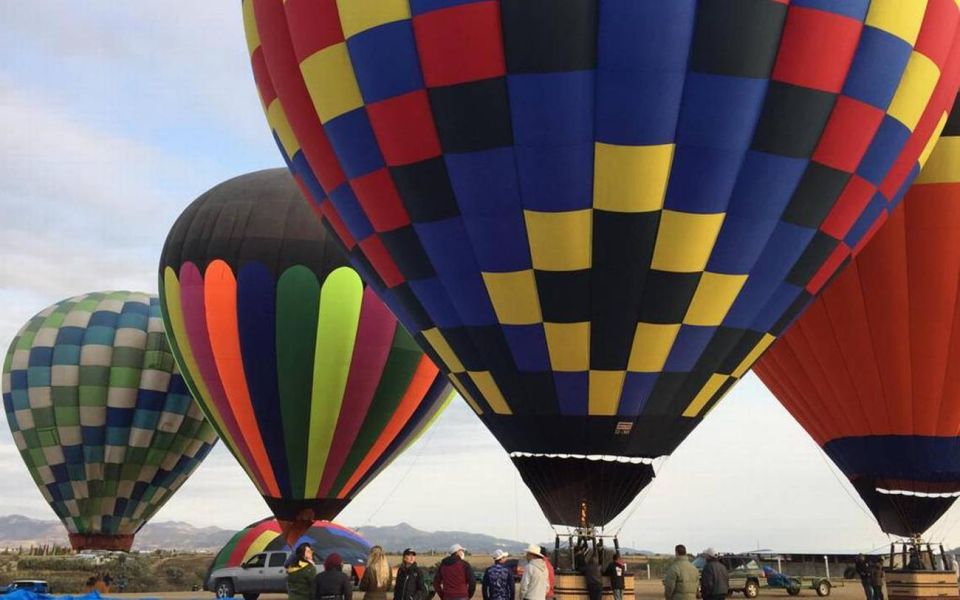 Unique Experience, Hot Air Balloon Ride in the Teotihuacan Valley