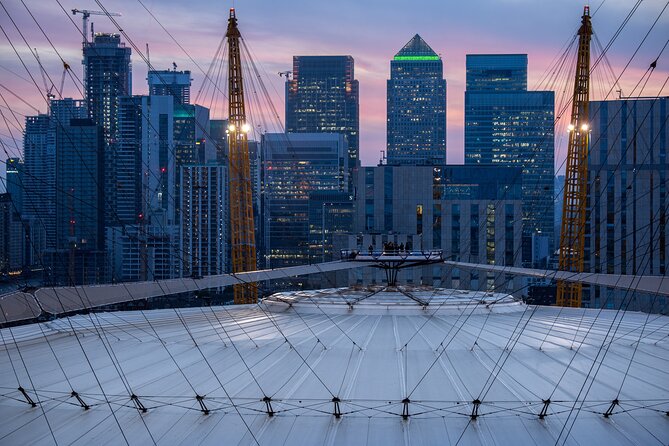 Up at The O2 Twilight Climb